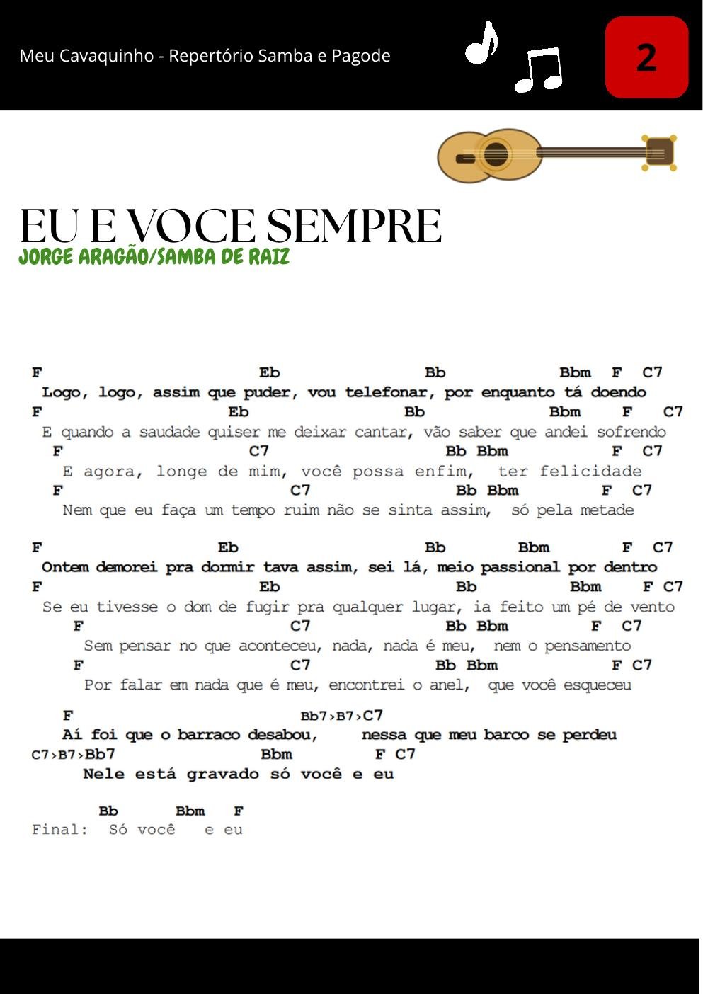 Amostra de cifra