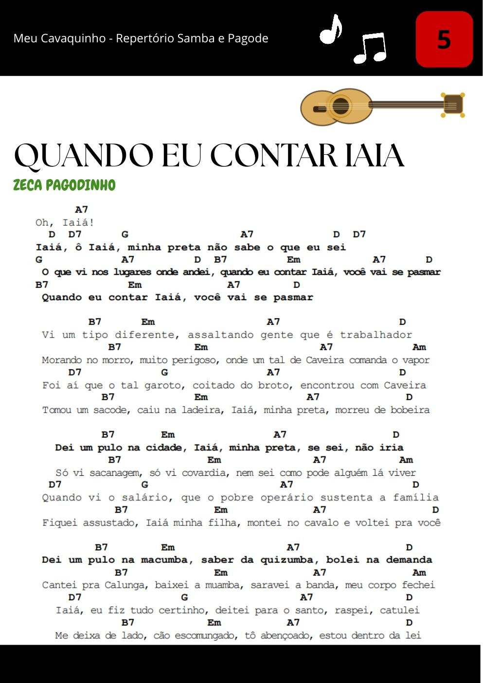 Amostra de cifra