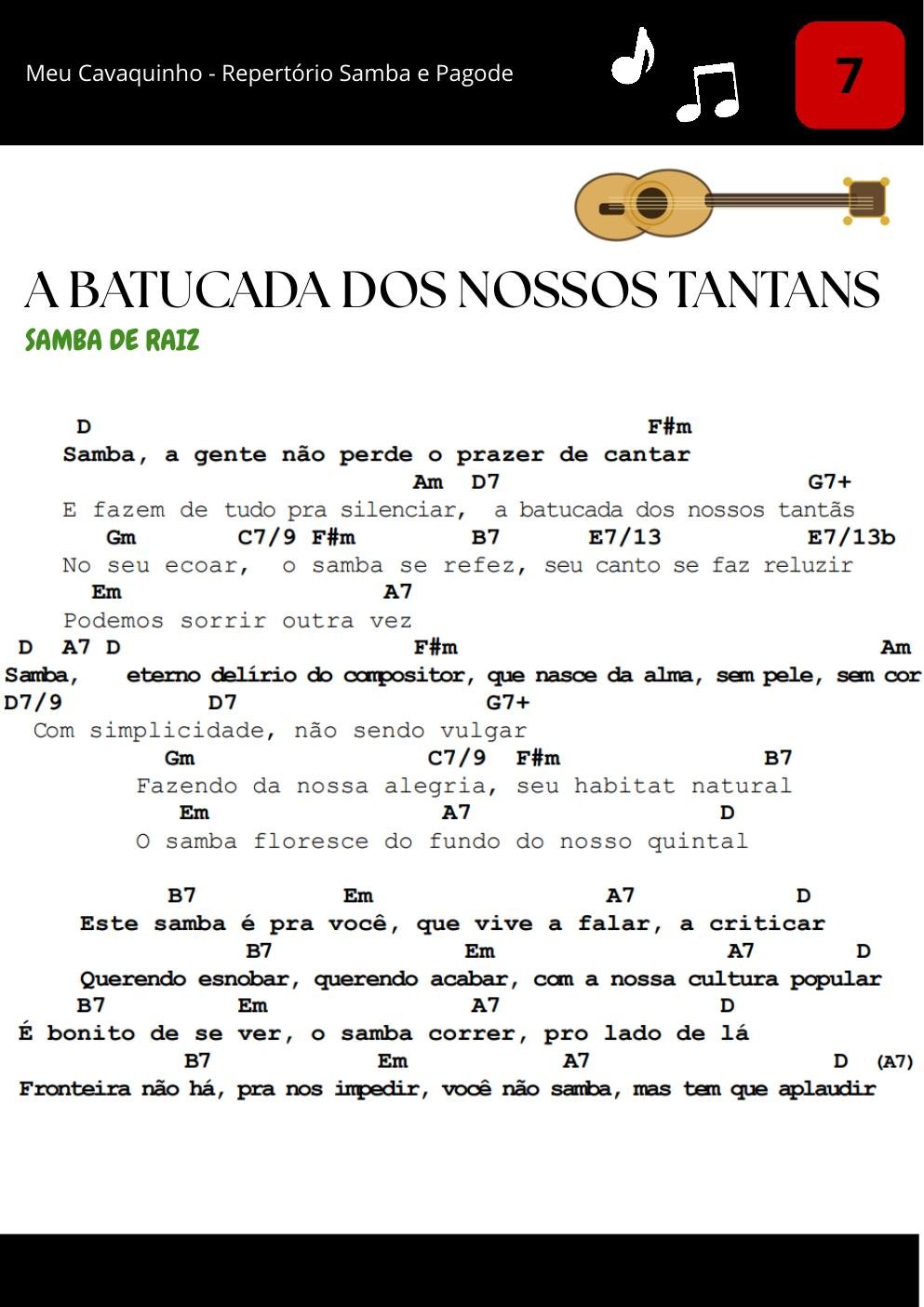 Amostra de cifra