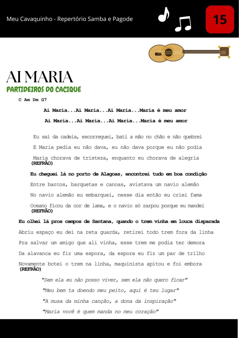 Amostra de cifra